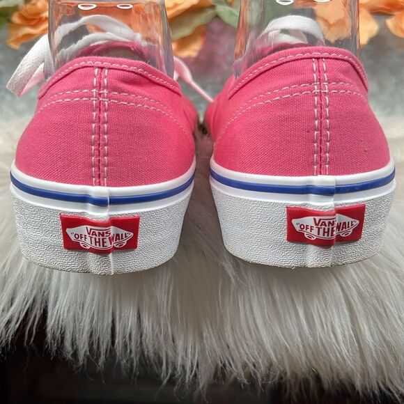 Vans Authentic Skate Shoe - Pink / Gum Size 11 - Picture 7 of 8